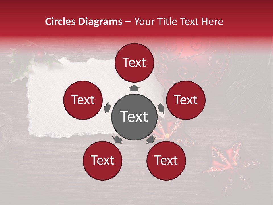 Fire Branch Santa PowerPoint Template