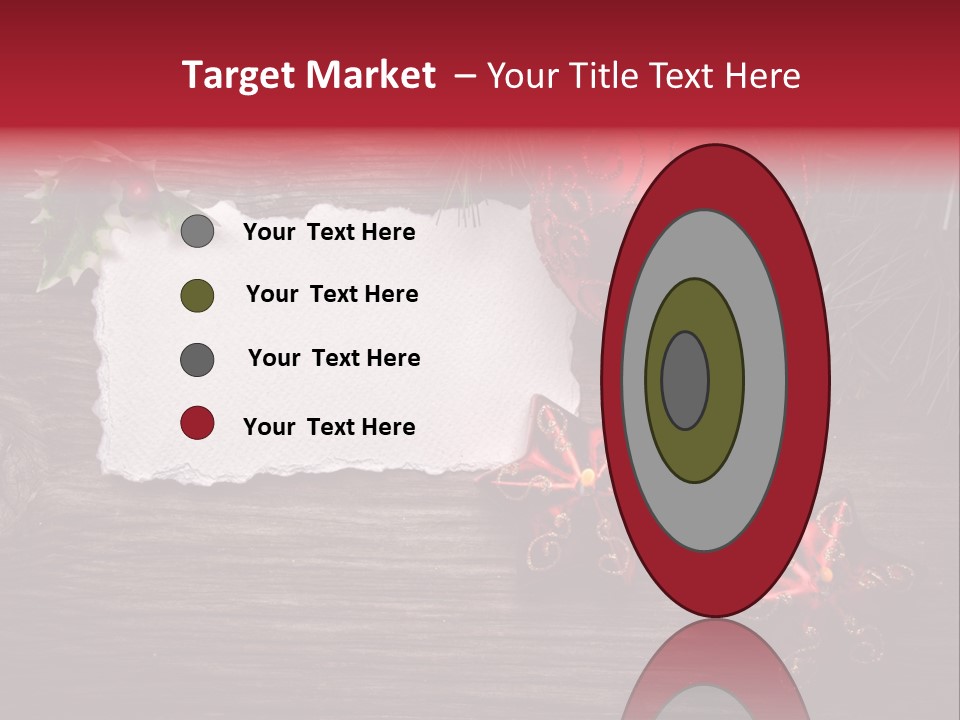 Fire Branch Santa PowerPoint Template