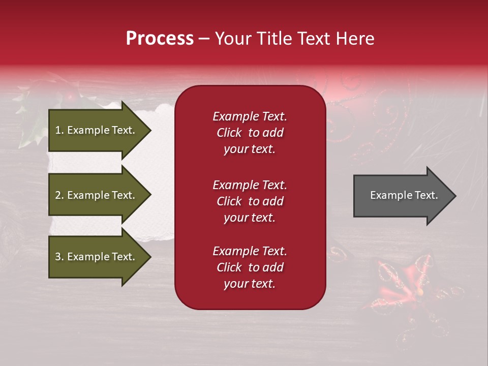 Fire Branch Santa PowerPoint Template