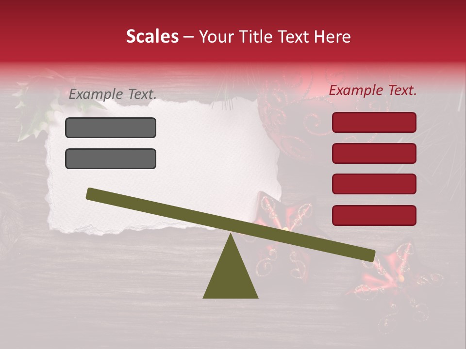 Fire Branch Santa PowerPoint Template