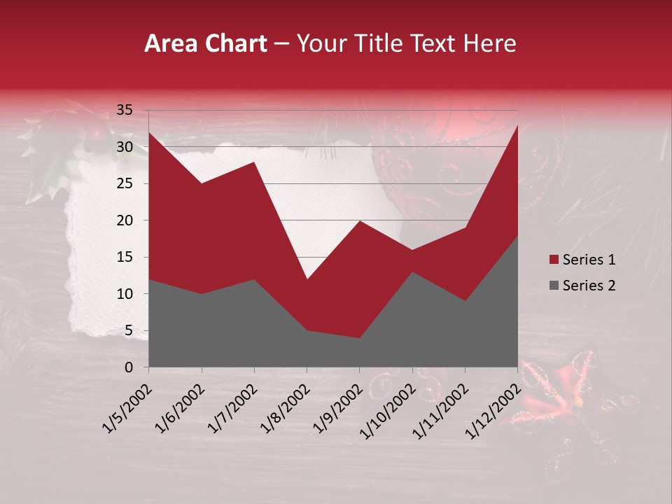 Fire Branch Santa PowerPoint Template