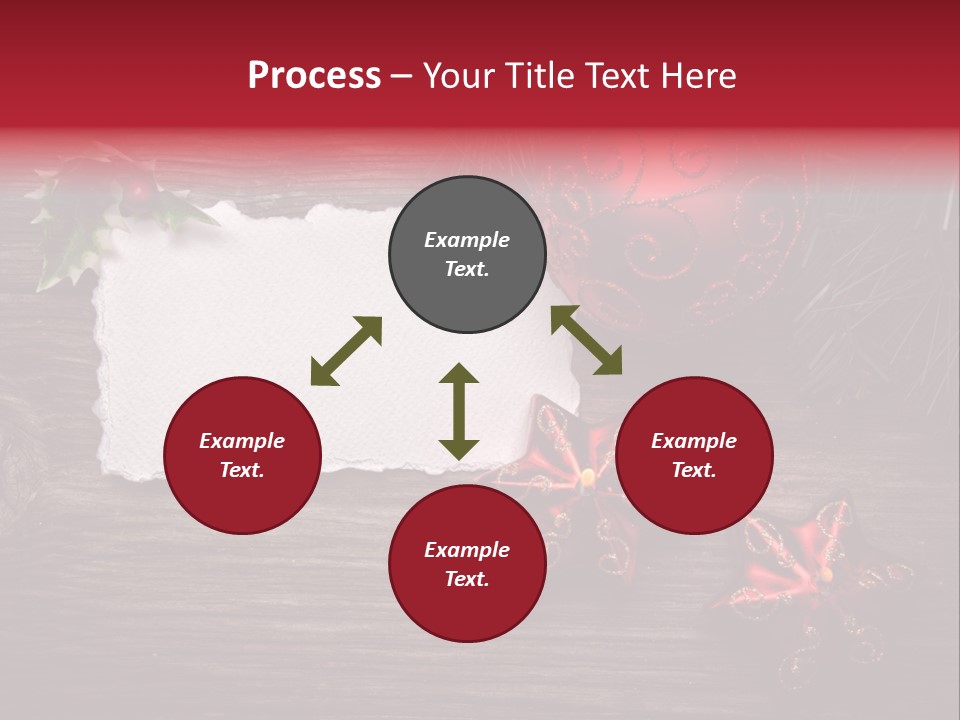Fire Branch Santa PowerPoint Template