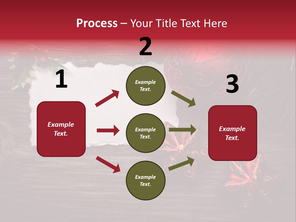 Fire Branch Santa PowerPoint Template