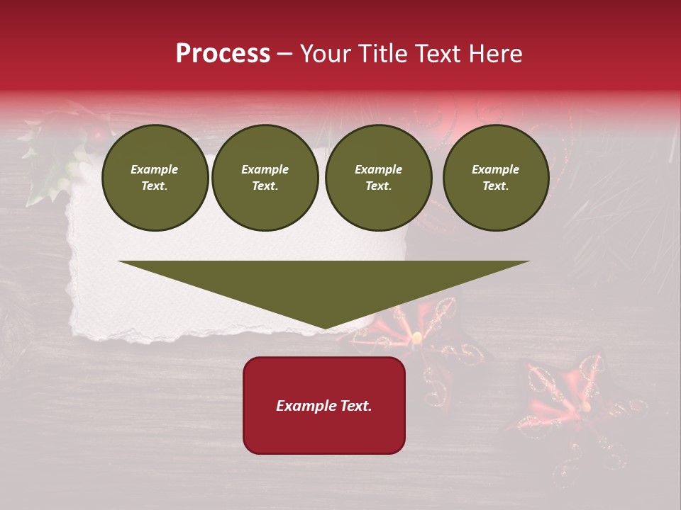 Fire Branch Santa PowerPoint Template