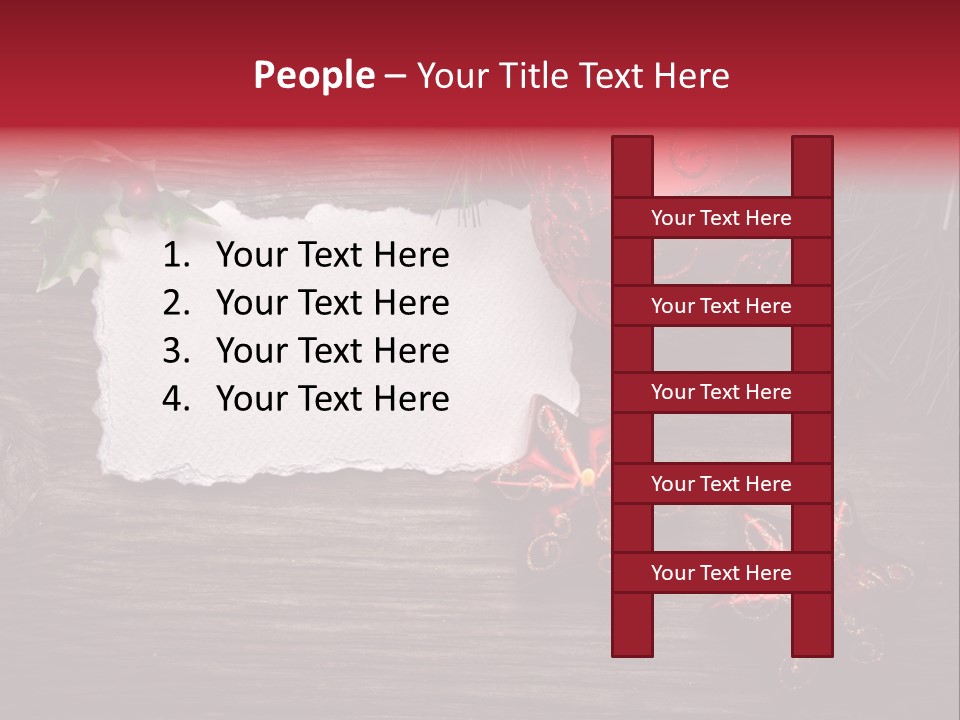 Fire Branch Santa PowerPoint Template