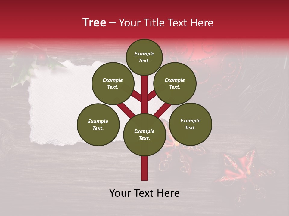 Fire Branch Santa PowerPoint Template