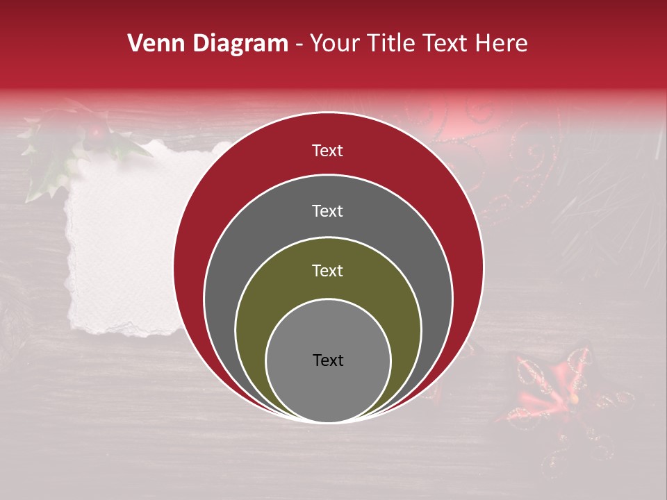 Fire Branch Santa PowerPoint Template