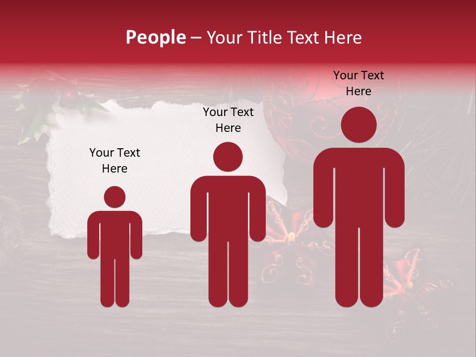 Fire Branch Santa PowerPoint Template