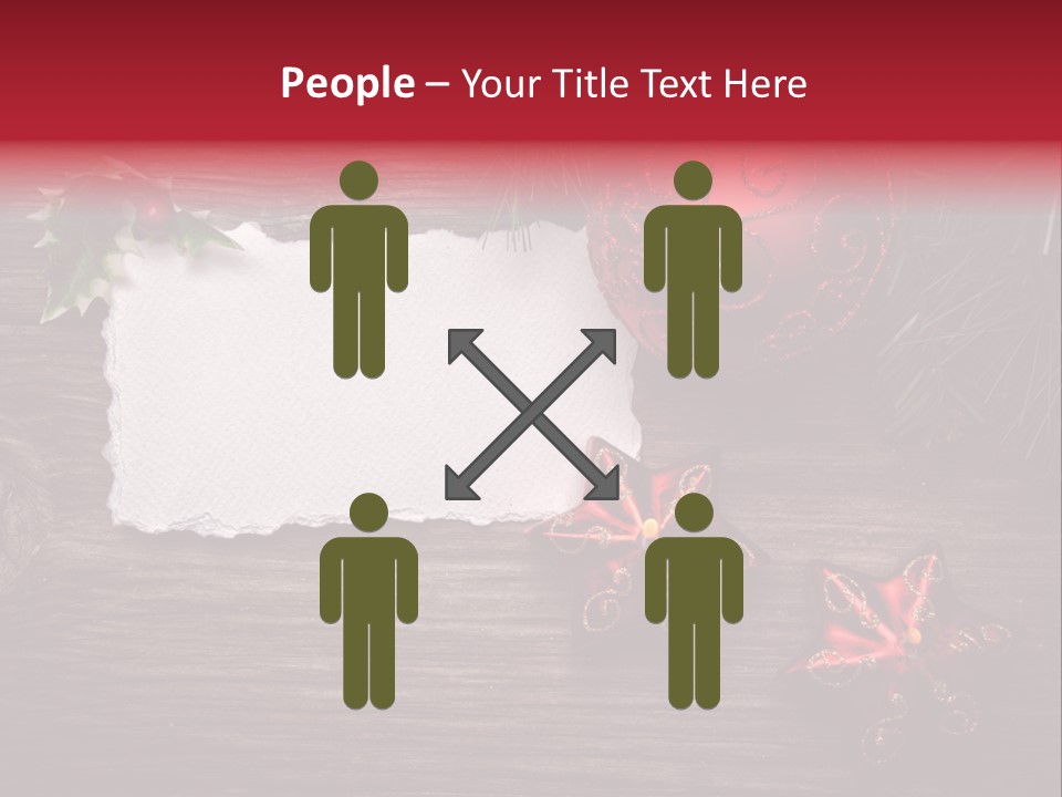 Fire Branch Santa PowerPoint Template