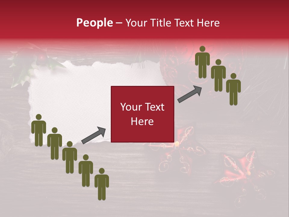 Fire Branch Santa PowerPoint Template