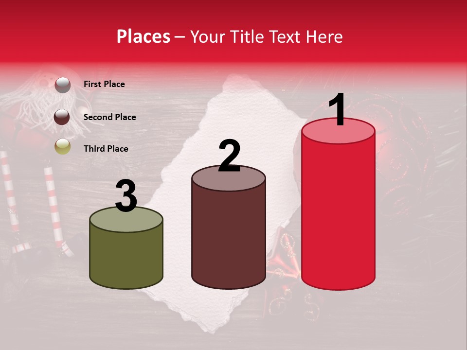 Celebration Xmas Message PowerPoint Template