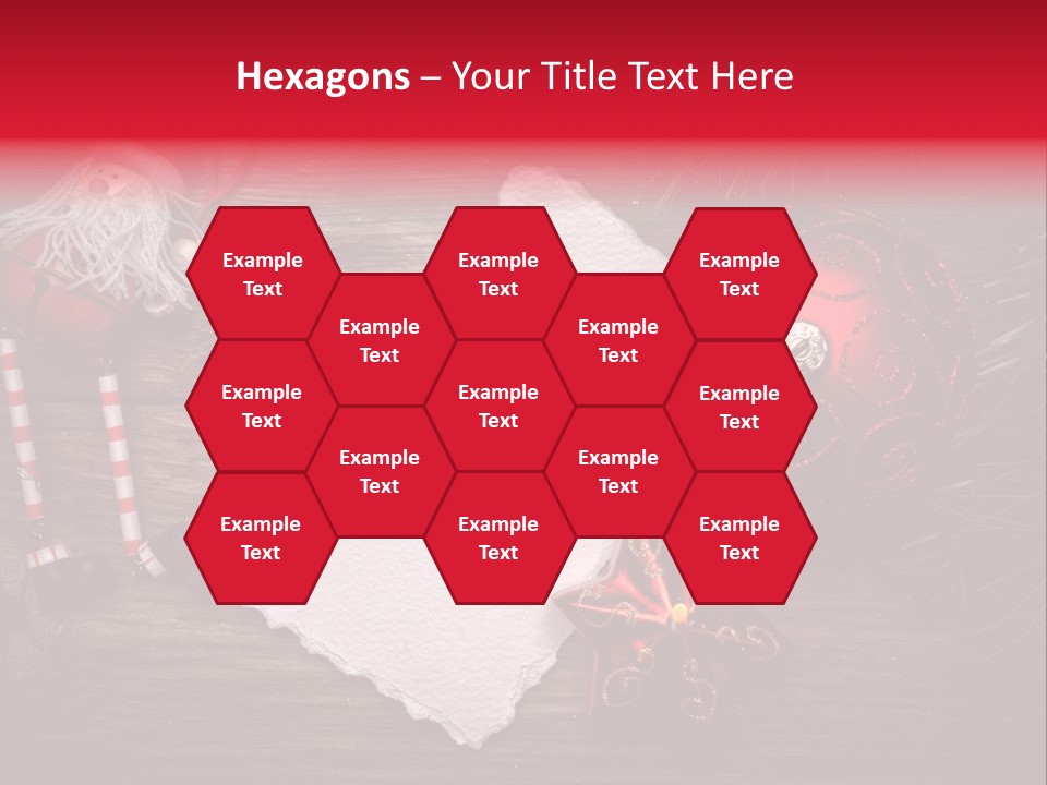 Celebration Xmas Message PowerPoint Template