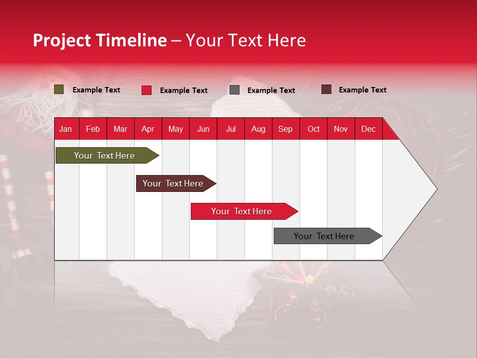 Celebration Xmas Message PowerPoint Template