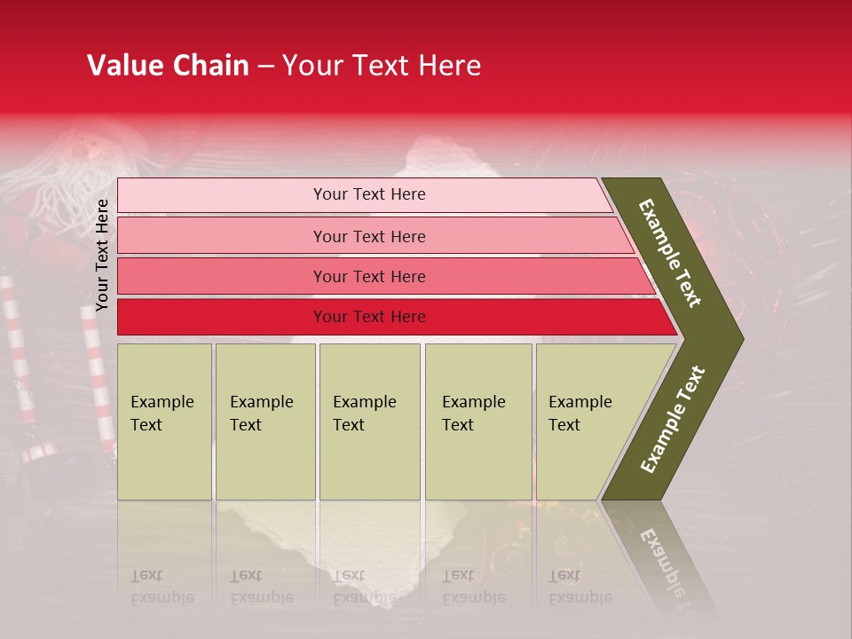 Celebration Xmas Message PowerPoint Template