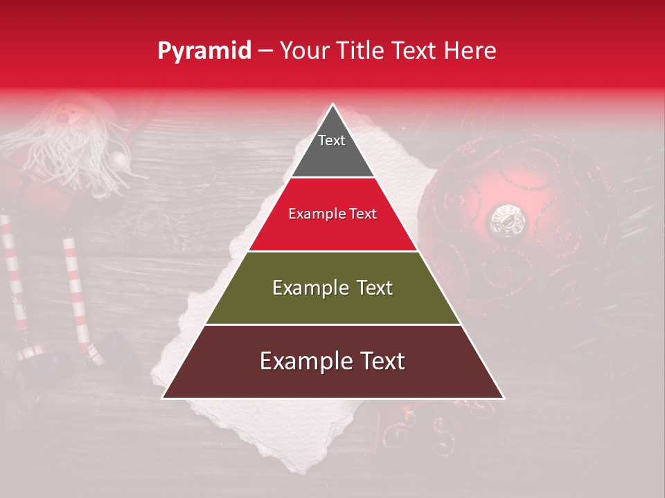 Celebration Xmas Message PowerPoint Template