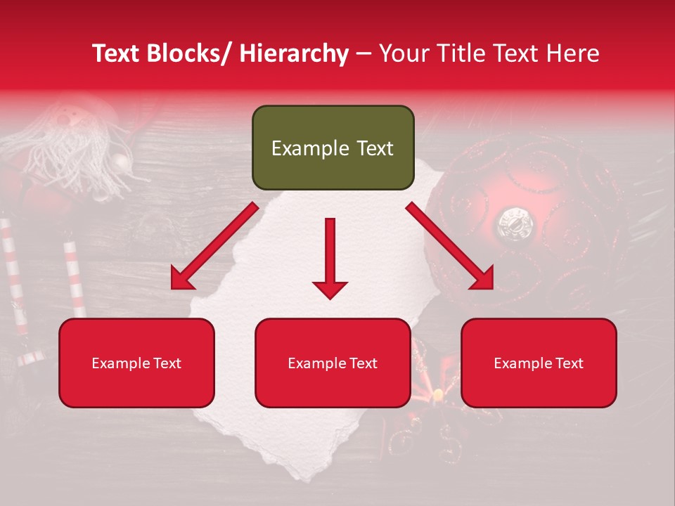 Celebration Xmas Message PowerPoint Template