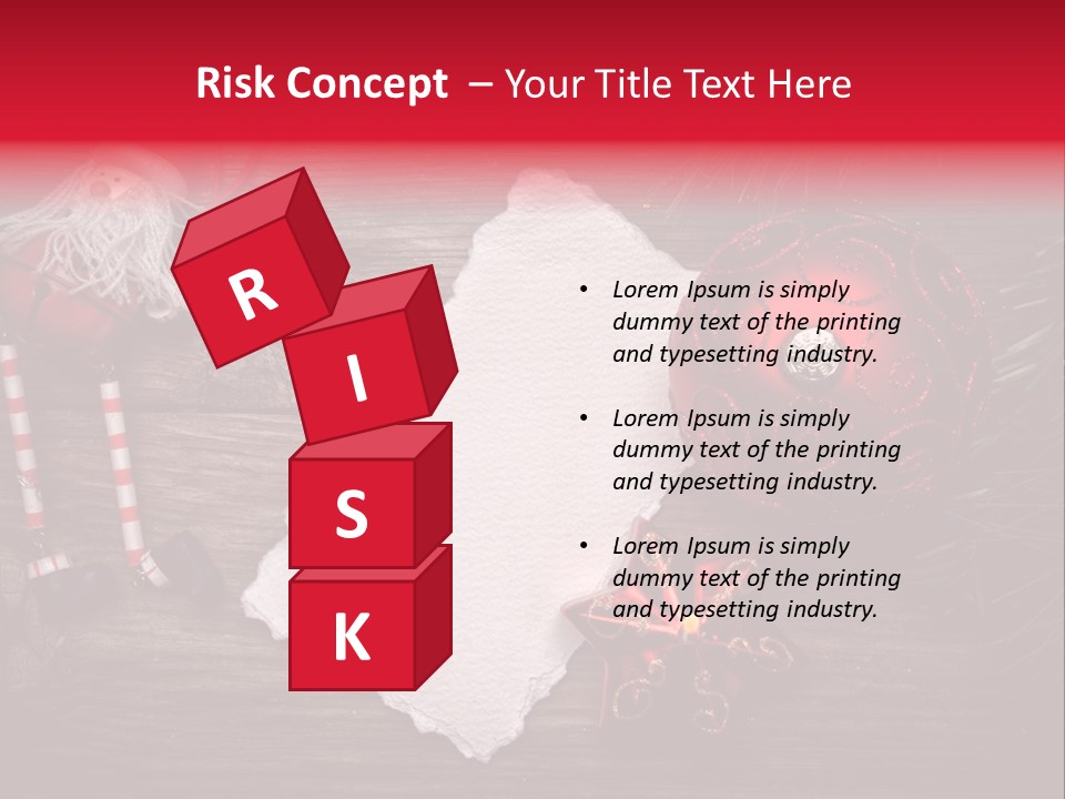 Celebration Xmas Message PowerPoint Template