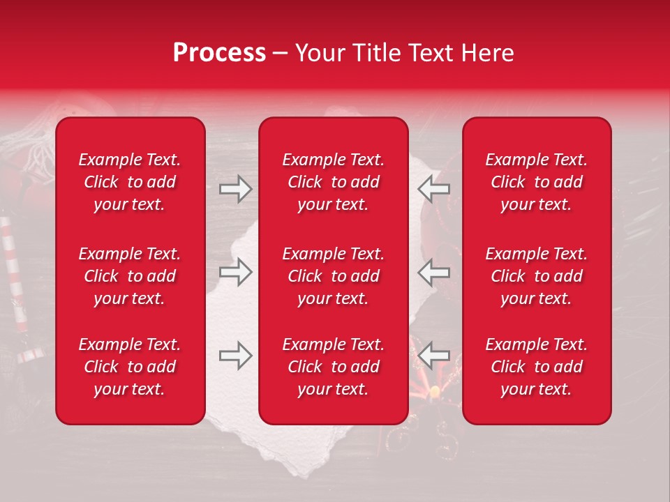 Celebration Xmas Message PowerPoint Template
