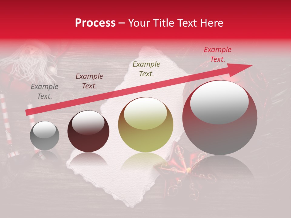 Celebration Xmas Message PowerPoint Template