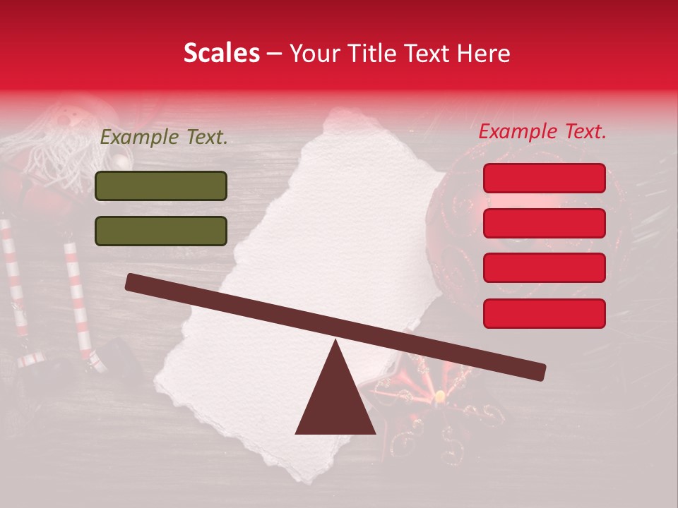 Celebration Xmas Message PowerPoint Template