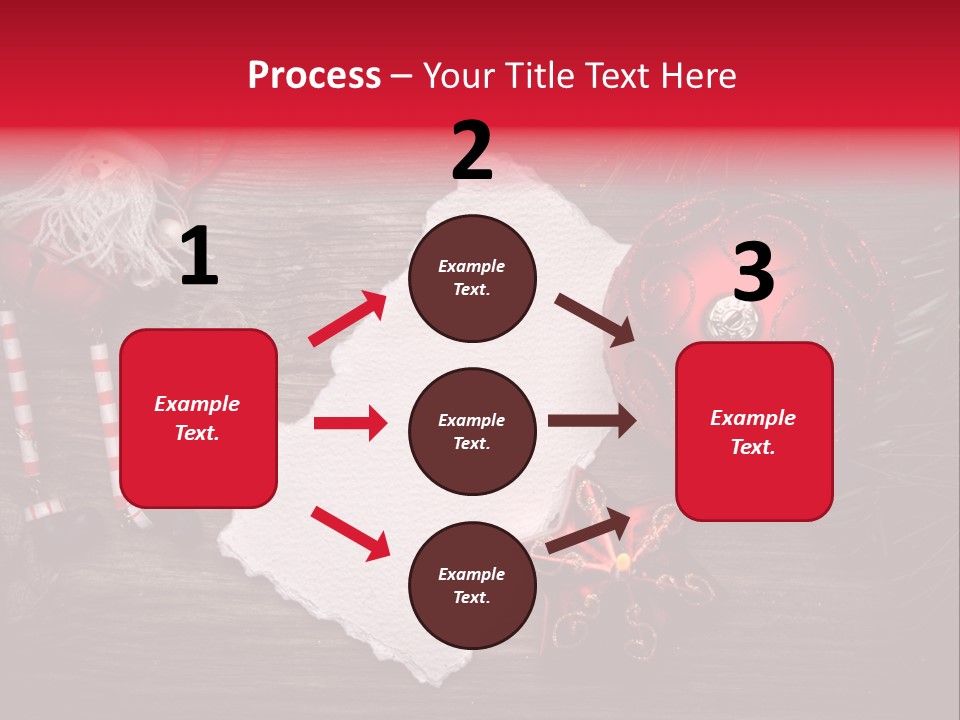 Celebration Xmas Message PowerPoint Template