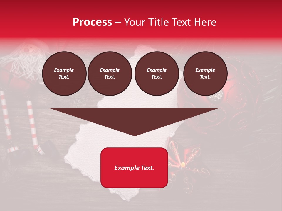 Celebration Xmas Message PowerPoint Template