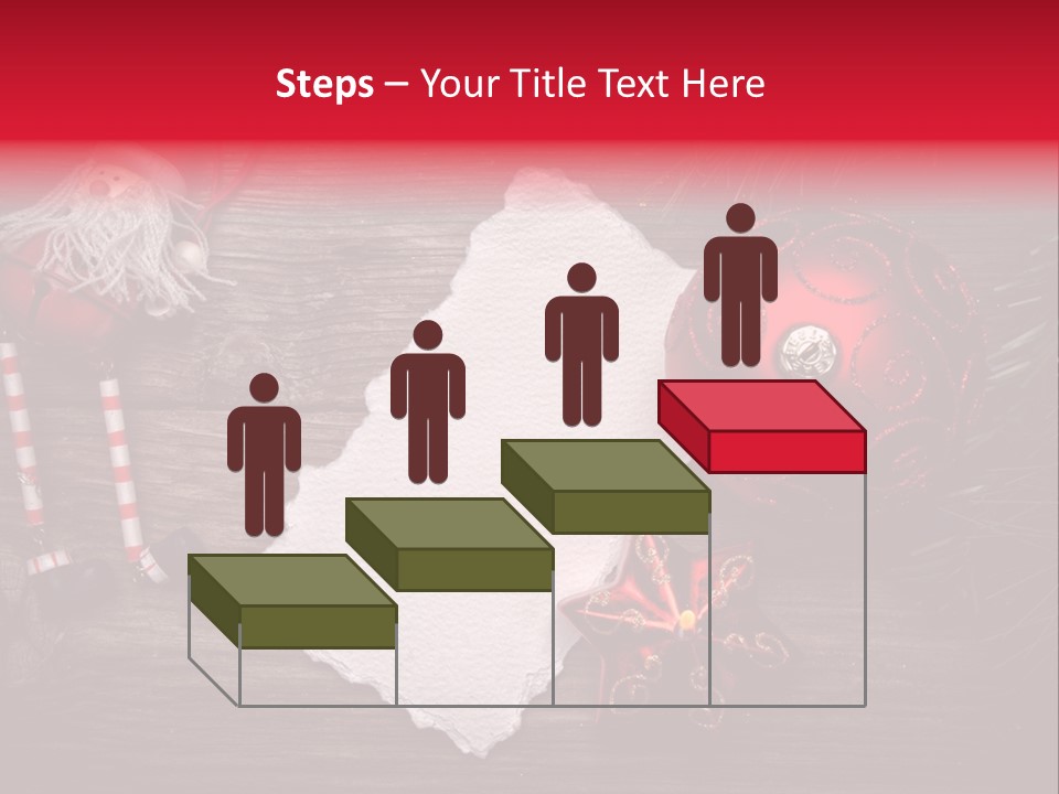 Celebration Xmas Message PowerPoint Template