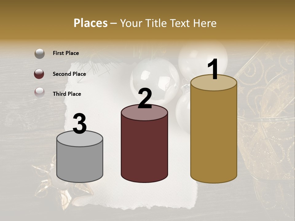 Ornament Light Celebration PowerPoint Template