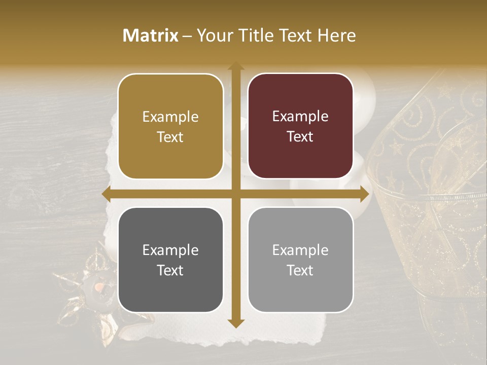 Ornament Light Celebration PowerPoint Template