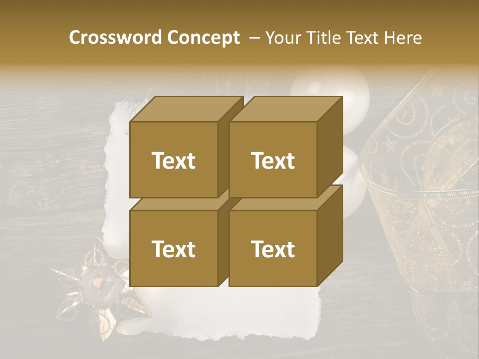 Ornament Light Celebration PowerPoint Template