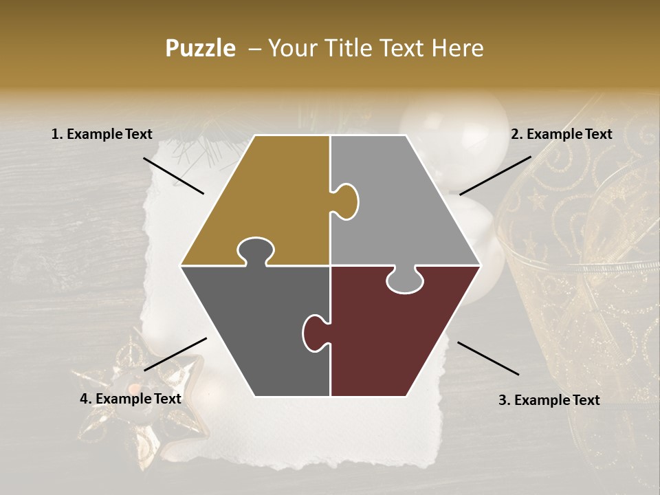 Ornament Light Celebration PowerPoint Template