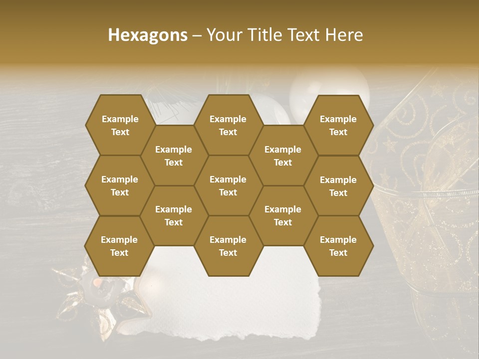 Ornament Light Celebration PowerPoint Template