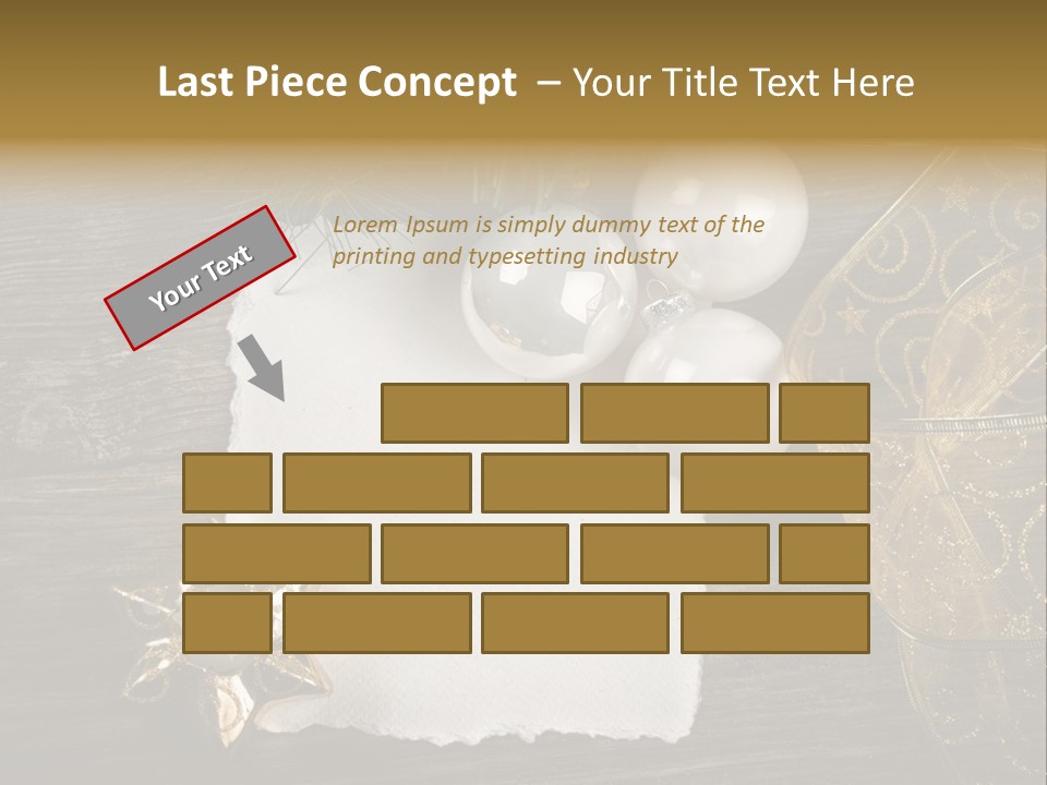 Ornament Light Celebration PowerPoint Template