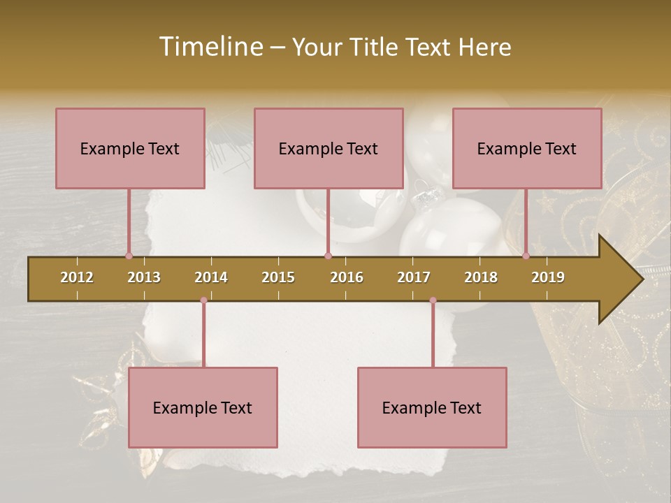 Ornament Light Celebration PowerPoint Template