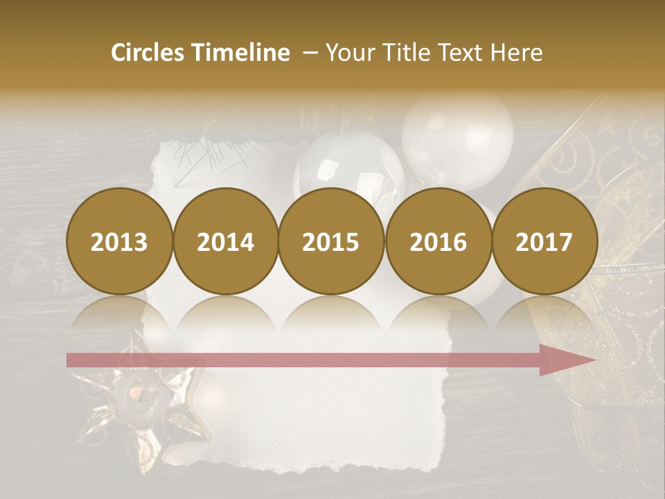 Ornament Light Celebration PowerPoint Template