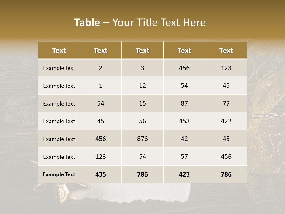 Ornament Light Celebration PowerPoint Template