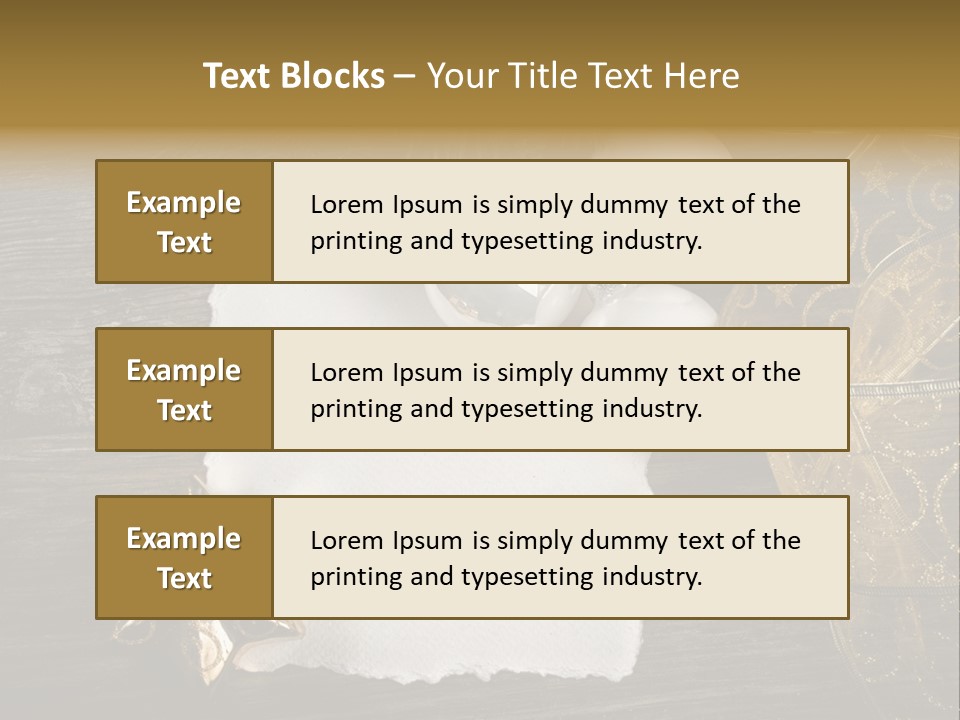 Ornament Light Celebration PowerPoint Template