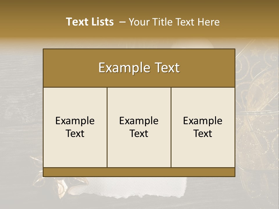 Ornament Light Celebration PowerPoint Template