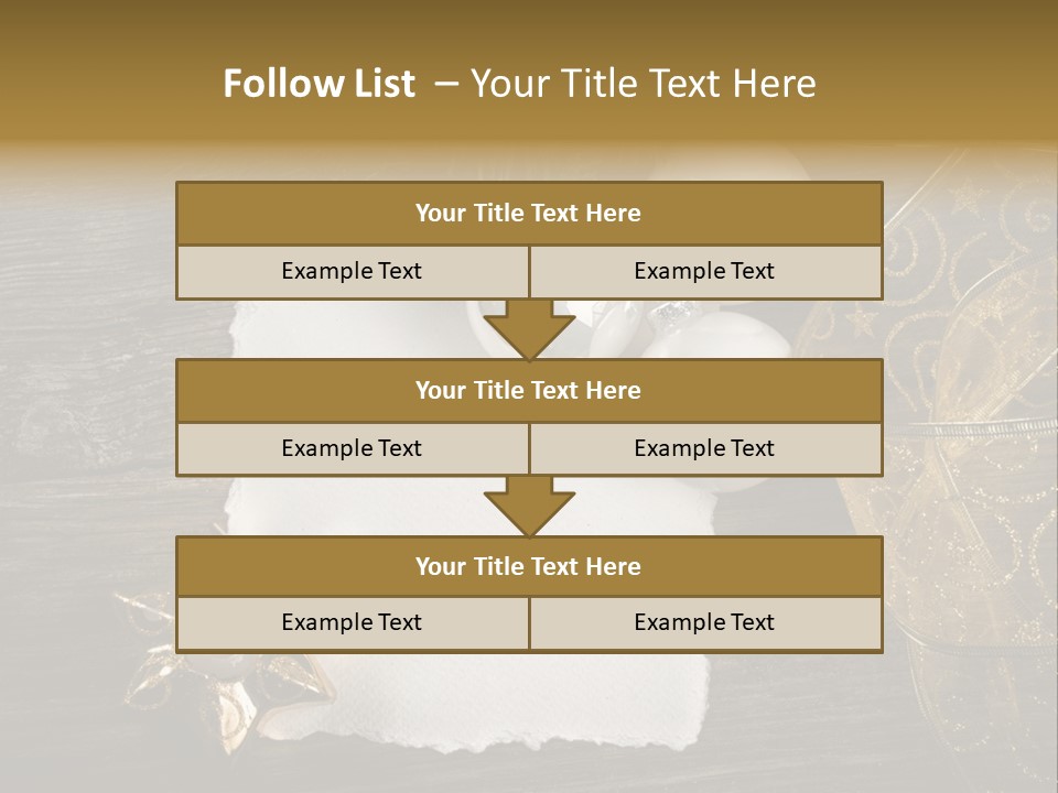 Ornament Light Celebration PowerPoint Template