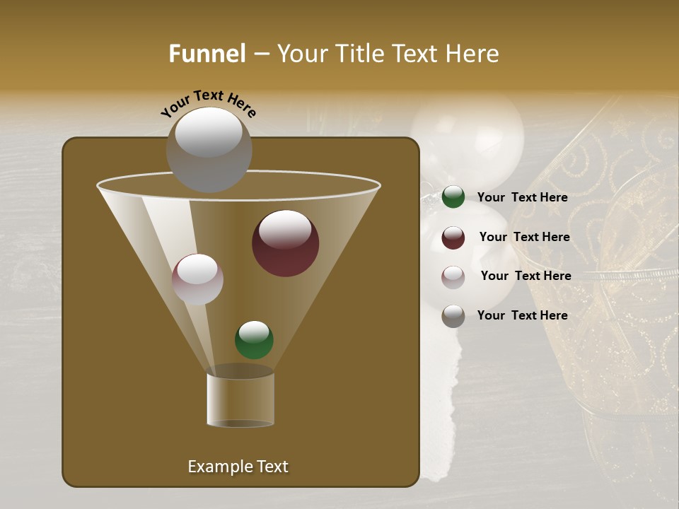 Ornament Light Celebration PowerPoint Template