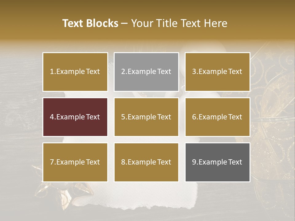 Ornament Light Celebration PowerPoint Template