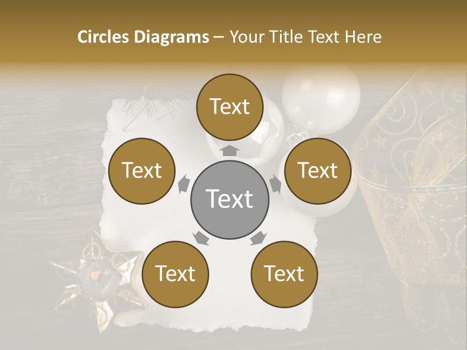 Ornament Light Celebration PowerPoint Template