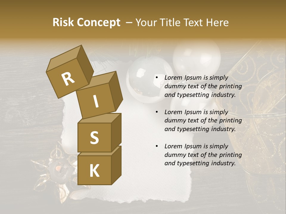 Ornament Light Celebration PowerPoint Template