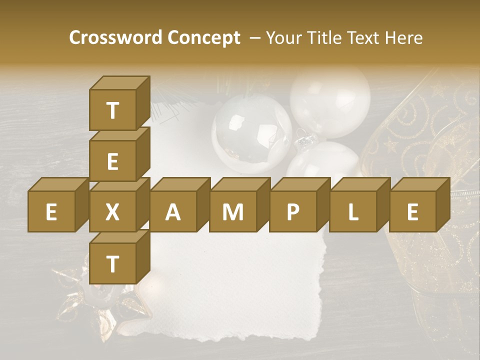 Ornament Light Celebration PowerPoint Template