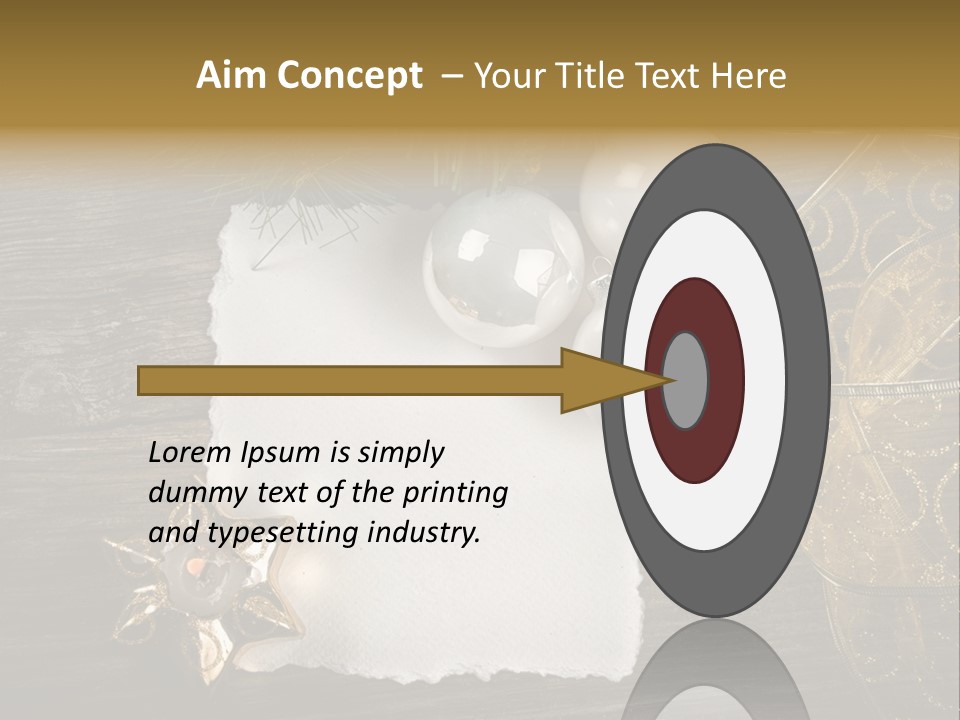 Ornament Light Celebration PowerPoint Template