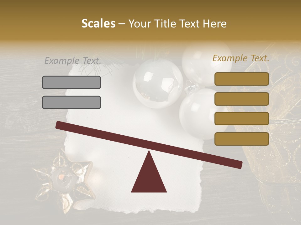 Ornament Light Celebration PowerPoint Template
