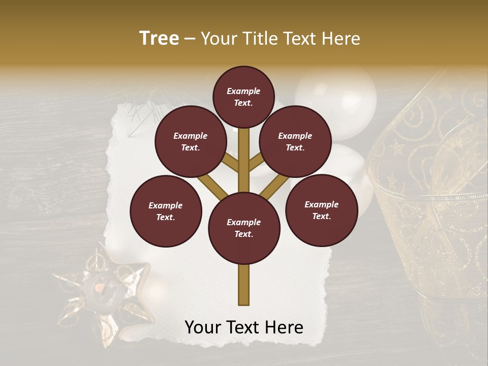 Ornament Light Celebration PowerPoint Template
