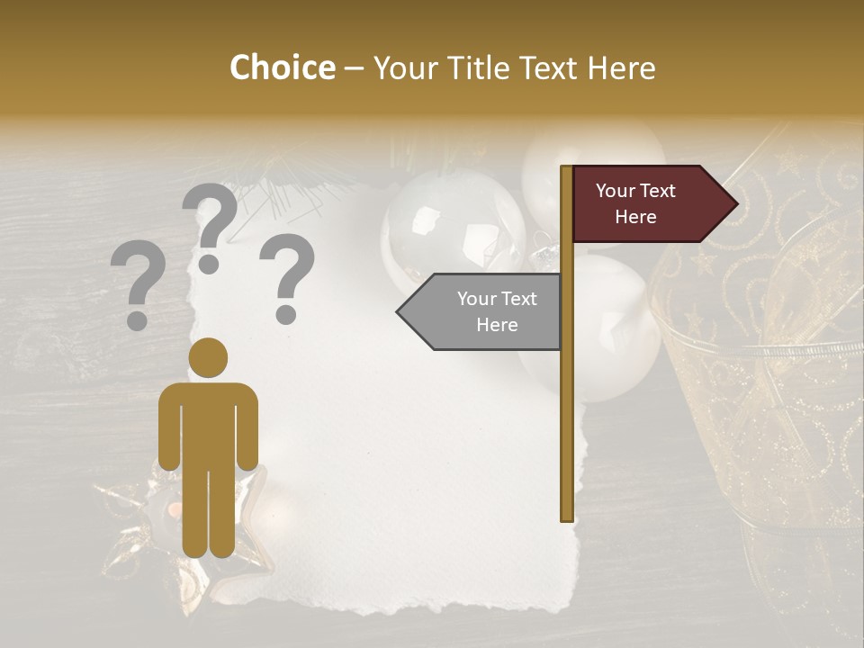 Ornament Light Celebration PowerPoint Template