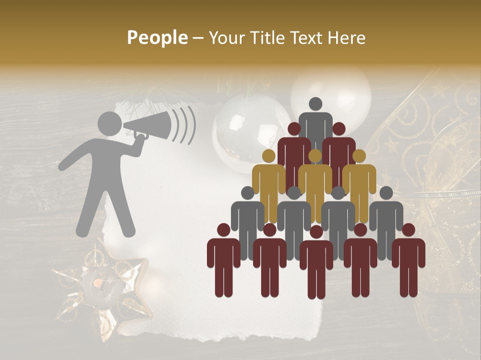 Ornament Light Celebration PowerPoint Template