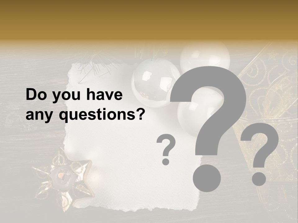 Ornament Light Celebration PowerPoint Template